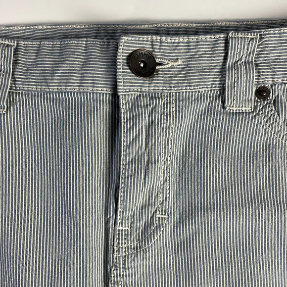 Tommy Hilfiger Striped Mini Skirt Size 10 Blue White - Picture 3 of 12